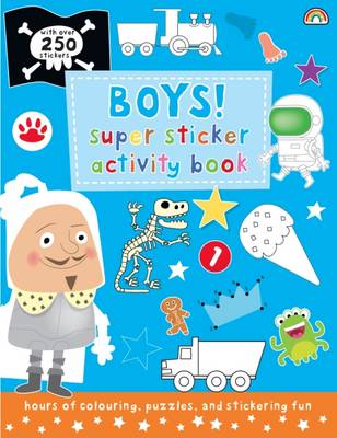 Cover of Super Sticker Activity Book - Boys