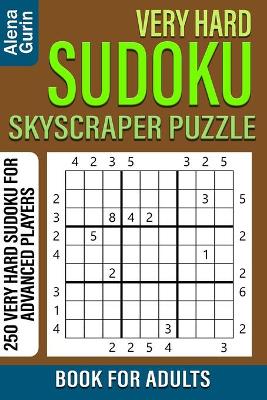 Book cover for Very Hard Sudoku Skyscraper Puzzle Book for Adults