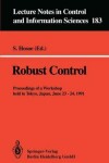 Book cover for Robust Control