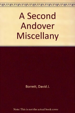 Cover of A Second Andover Miscellany