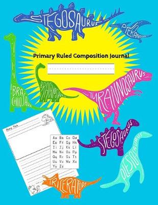 Book cover for Primary Ruled Composition Book
