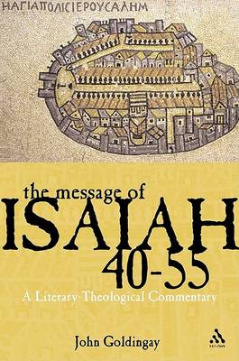 Book cover for The Message of Isaiah 40-55