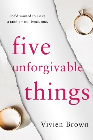 Cover of Five Unforgivable Things