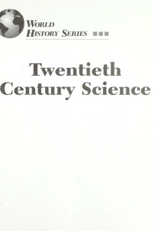 Cover of Twentieth Century Science