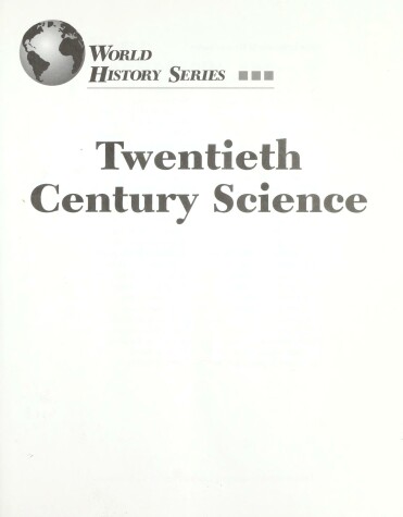 Book cover for Twentieth Century Science