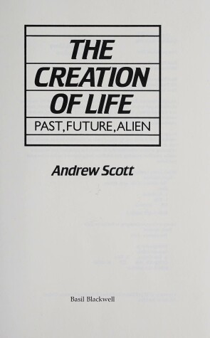 Book cover for Creation of Life