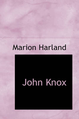 Book cover for John Knox