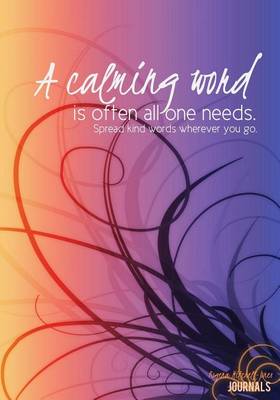 Book cover for A Calming Word - A Journal