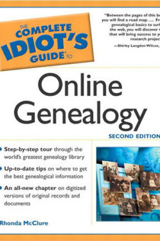 Cover of Complete Idiot's Guide (R) to Online Geneology