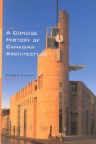 Cover of Concise History of Canadian Architecture