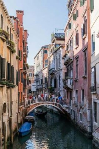 Cover of Website Password Organizer a Narrow Canal in Venice Italy