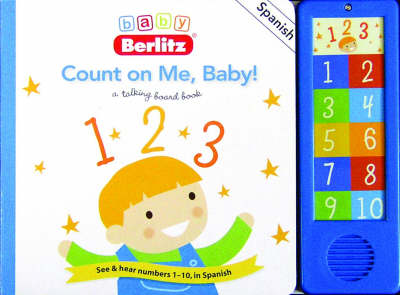 Book cover for Spanish Baby Berlitz Count on Me, Baby!