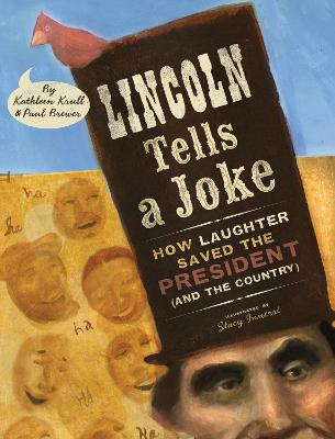 Book cover for Lincoln Tells a Joke