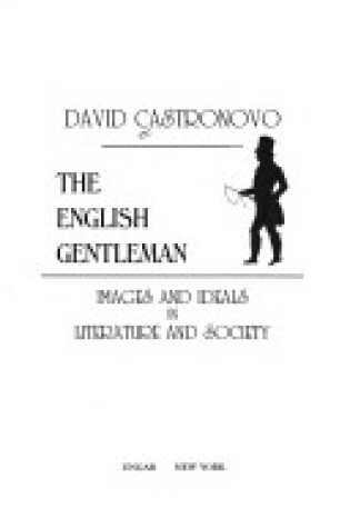 Cover of The English Gentleman