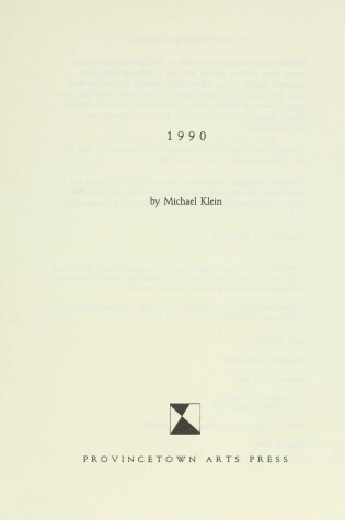 Cover of 1990.0