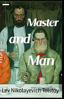 Book cover for Master and Man annotated