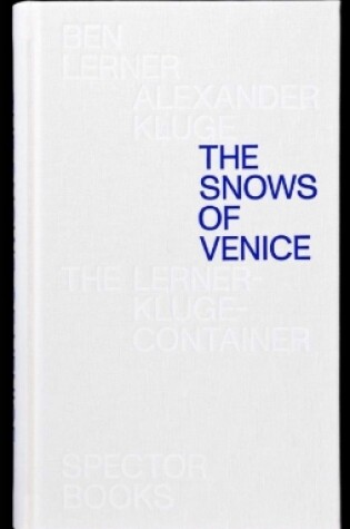 Cover of The Snows of Venice