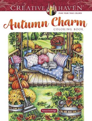 Cover of Creative Haven Autumn Charm Coloring Book