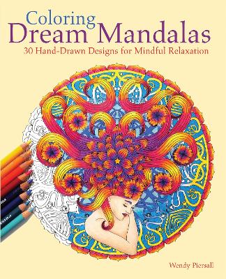 Book cover for Coloring Dream Mandalas