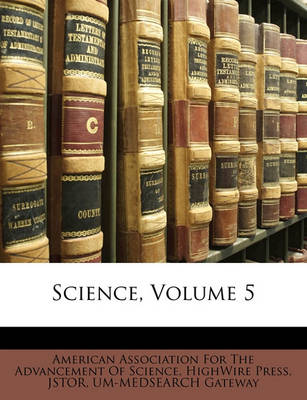 Book cover for Science, Volume 5