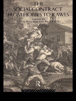 Book cover for The Social Contract from Hobbes to Rawls