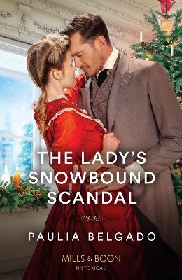 Book cover for The Lady's Snowbound Scandal