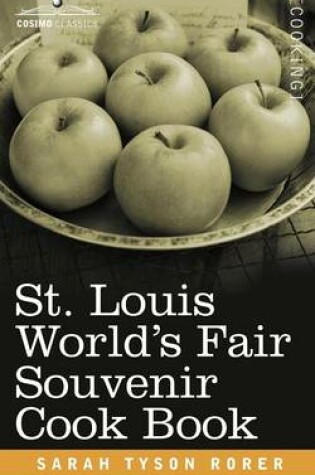 Cover of St. Louis World S Fair Souvenir Cook Book