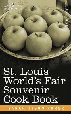 Book cover for St. Louis World S Fair Souvenir Cook Book