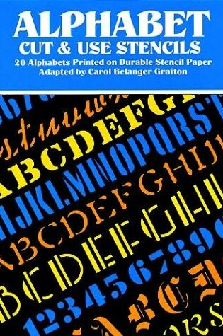Cover of Alphabet Cut and Use Stencils