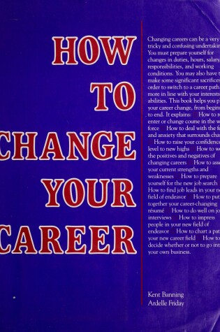 Cover of How to Change Your Career