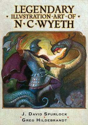 Book cover for Legendary Illustration Art of N.C. Wyeth PB
