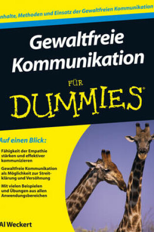 Cover of Gewaltfreie Kommunikation für Dummies