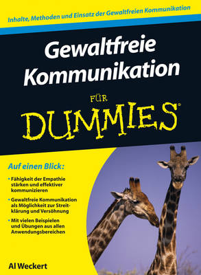 Cover of Gewaltfreie Kommunikation für Dummies