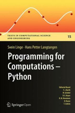 Cover of Programming for Computations - Python