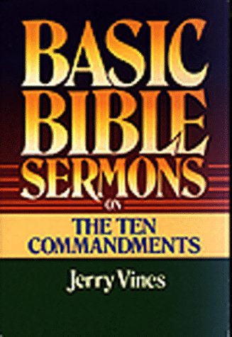 Cover of Basic Bible Sermons on the Ten Commandments