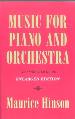 Book cover for Music for Piano and Orchestra, Enlarged Edition