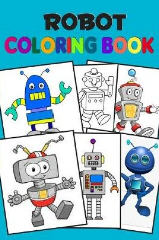 Cover of Robot Coloring Book