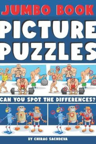 Cover of Jumbo Book of Picture Puzzles