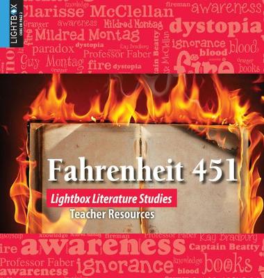 Book cover for Fahrenheit 451