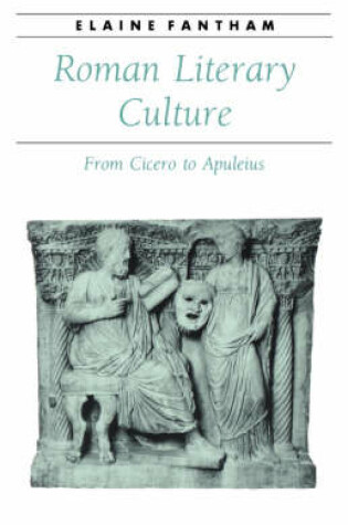 Cover of Roman Literary Culture