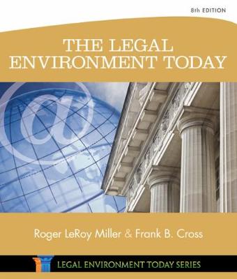 Book cover for The Legal Environment Today