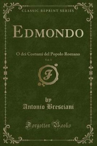 Cover of Edmondo, Vol. 1