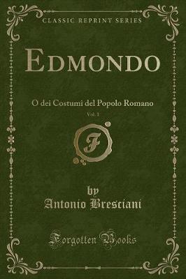 Book cover for Edmondo, Vol. 1