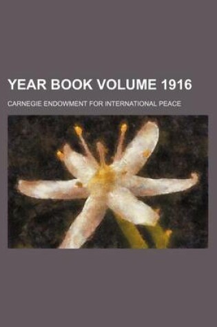 Cover of Year Book Volume 1916