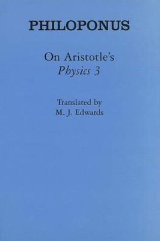 Cover of On Aristotle's "Physics 3"