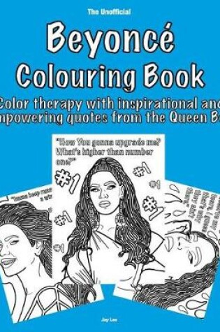 Cover of The Unofficial Beyonce Colouring Book