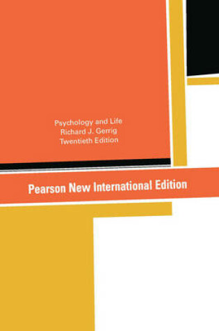 Cover of Psychology and Life PNIE, plus MyPsychLab without eText