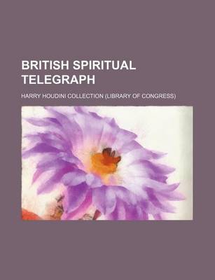 Book cover for The British Spiritual Telegraph