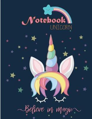 Book cover for Notebook unicorn