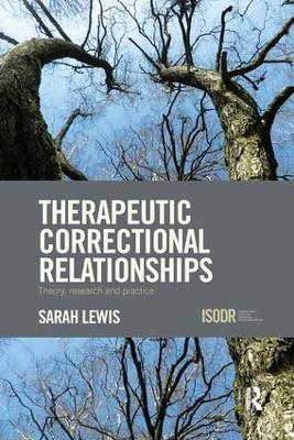 Cover of Therapeutic Correctional Relationships